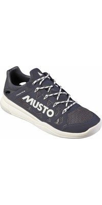2024 Musto Hommes Dynamic Pro Ii Chaussures De Voile 82026 - Vrai Navy / Blanc